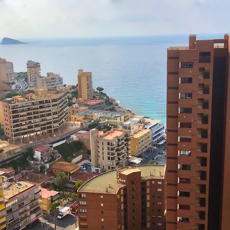 Atico Cala De Benidorm Vista Al Mar Piscina Y Parking Villajoyosa