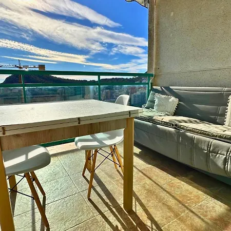 Atico Cala De Benidorm Vista Al Mar Piscina Y Parking Διαμέρισμα
